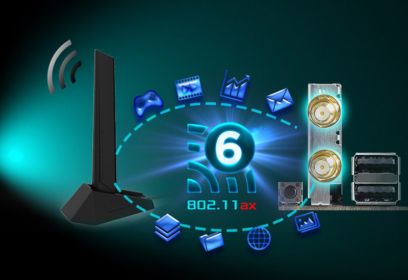 WIFI6 /ax 2T2R(B5.0)